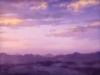 Purple skies