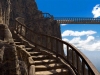 Sunlit steps