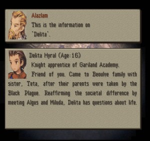 The life and times of Delita